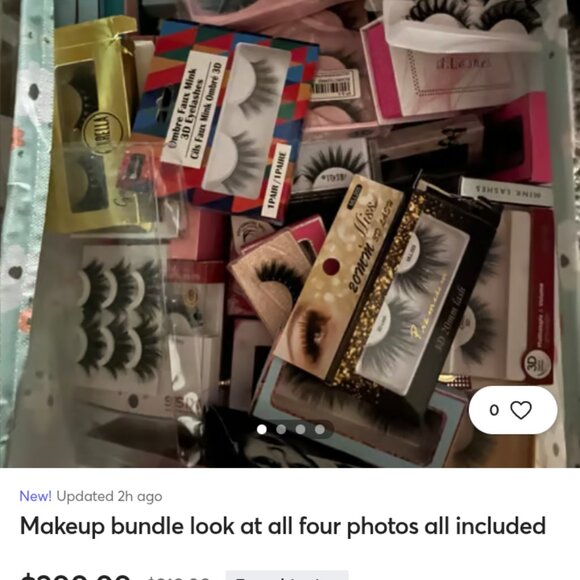 Huge lashes nails lipglosses bundle - Picture 3 of 3